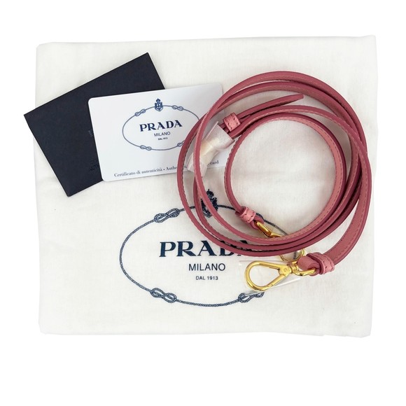 PRADA 2WAY Shoulder Bag Galleria Saffiano Lux Pink - Picture 12 of 12